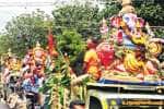 தேனி, மாவட்டத்தில் சதுர்த்தி ஊர்வலம்
