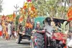 கமுதி அருகே ராமசாமிபட்டியில் விநாயகர் சிலை கரைப்பு
