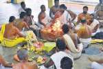 ராமேஸ்வரத்தில் குருபெயர்ச்சி யாகம்