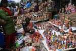 திருவல்லிக்கேணி, மயிலாப்பூர் மாட வீதிகளில், களை கட்டியது கொலு பொம்மைகள் விற்பனை