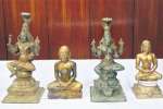 செஞ்சி ஜெயின் கோவில் கொள்ளை சம்பவத்தில் 4 சிலைகள் மீட்பு