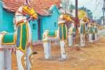 மேலூர் கற்குடைய அய்யனார் கோயில்  புரவி எடுப்பு திருவிழா