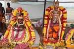 பாலாற்றில் லிங்கம் அமைத்து முடவன் முழுக்கு வழிபாடு