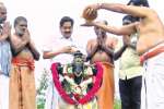 சுருளியாறு மங்களநாயகி கோயிலில் விநாயகர் பிரதிஷ்டை