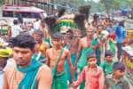பழநியில் 4 மணிநேரம் காத்திருந்த பக்தர்கள்