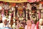 இஸ்கான் தேரோட்டம் கோவையில் கோலாகலம்