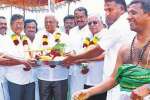 தேனி கோடாங்கிபட்டியில் சாய்பாபா கோயில் கட்ட பூமி பூஜை