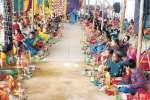 முத்துமாரியம்மன் கோயிலில் 1,008 விளக்கு பூஜை