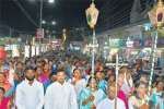 திண்டுக்கல் தூய வளனார் ஆலயத்தில் சிலுவை பாதை
