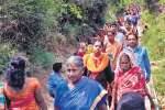 சதுரகிரியில் ரூ. 60 கொடுத்தும் குடிக்க தண்ணீர் கிடைக்கல: பக்தர்கள் சாபம்