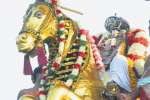 குதிரை வாகனத்தில் ராமானுஜர் வீதி உலா