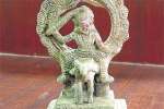 காரைக்குடி அருகே சுவாமி சிலை கண்டெடுப்பு