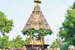 வீரட்டானேஸ்வரர் கோவிலில் திருத்தேர் வெள்ளோட்டம்