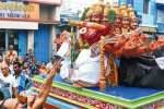 ராமேஸ்வரம் கோயிலில் ராவண சம்ஹாரம்