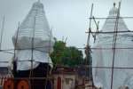 பண்ருட்டி வீரட்டானேஸ்வரர் கோவிலில் திருவதிகை தேர் மூடல்