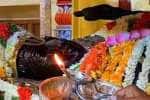 ரோஜா நிற பட்டாடையில் அத்திவரதர் அருள்பாலிப்பு