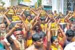 ஊர்காவலன் சாமி கோயில் திருவிழா: பக்தர்கள் பால்குடம்