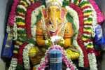 தேரடி விநாயகர் கோவிலில் சந்தன காப்பு விழா