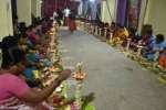 கடலுார் திரவுபதியம்மன் கோவிலில் குத்துவிளக்கு பூஜை