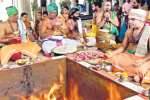 பழநி கோயிலில் ஆடி லட்சார்ச்சனை யாக பூஜை