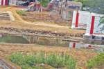 பழநி பக்தர் நீராடும் சண்முகநதியில்படித்துறை அமைக்க வலியுறுத்தல்