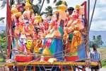 கம்பத்தில் சதுர்த்திக்கு வந்த விநாயகர் சிலைகள்