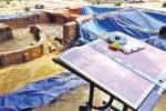 கீழடியில் அகழாய்வு பணி குழிகள் வரைபடம் தயாரிப்பு