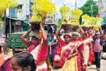 இளையான்குடியில் முளைப்பாரி திருவிழா
