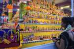வடபழநி ஆண்டவர் கோவிலில் சக்தி கொலு: குவிந்த பக்தர்கள்