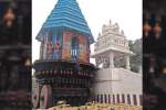 மழையில் குளிக்கும் ராமானுஜர் தேர்
