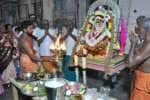 சி.என்.பாளையம்  மலையாண்டவர் கோவிலில் ஊஞ்சல் உற்சவம்
