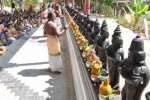 காலபைரவாஷ்டமி பெருவிழா: 63 நாயன்மார்களுக்கு குடமுழுக்கு பூஜை