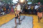பித்தளைப்பட்டி காளியம்மன் கோயிலில் பூக்குழி விழா