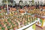 தஞ்சாவூர் கோவில் கும்பாபிஷேகம் யாகசாலை பூஜையுடன் துவக்கம்