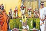 ஞானபுரி ஆஞ்சநேயர் கோவிலில் உற்சவ மூர்த்திகளுக்கு பூஜை