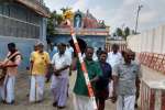 நித்யகல்யாண பெருமாள் கோவிலில் பிரம்மோற்சவ பந்தக்கால் முகூர்த்தம்
