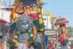 மாசி திருவிழா: ராமேஸ்வரத்தில் சுவாமி, அம்மன் வீதியுலா