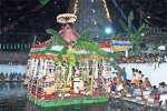உத்திரமேரூர் வரதர் கோவில் தெப்போற்சவம் விமரிசை