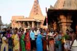தஞ்சை பெரிய கோவிலில் சித்திரை திருவிழா: பந்தல்கால் முகூர்த்தம்