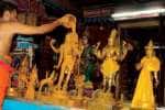காரைக்கால் மாங்கனி விழா: பஞ்சமூர்த்திகளுக்கு அபிஷேகம்