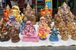 சிறிய விநாயகர் சிலைகள் விற்பனை தீவிரம்