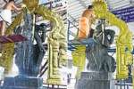 மொரட்டாண்டி சனீஸ்வரர் கோவிலில் ராகு கேது பெயர்ச்சி பூஜை