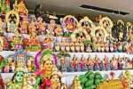 நவராத்திரி விழாவை முன்னிட்டு கொலு பொம்மைகள் விற்பனை