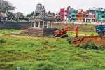 தியாகராஜர் கோவில் குளத்தில் தண்ணீர் தேங்க நடவடிக்கை