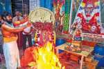 நெல்லிக்குப்பம் வராஹி அம்மனுக்கு நிகும்பலா யாகம்