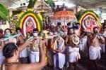 கல்பாத்தியில் முதல் நாள் தேர் திருவிழா: சிறப்பு பூஜை