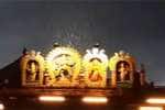 சிதம்பரம் நடராஜர் சிலை மீது மழை