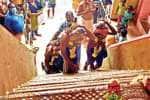 ராமநாதபுரம் ஐயப்பன் கோயிலில் இருமுடி செலுத்திய பக்தர்கள்