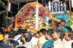ஸ்ரீமுஷ்ணம் எல்லையில் பூவராக சுவாமிக்கு வரவேற்பு