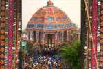 ஆரூரா... தியாகேசா கோஷம் முழங்க திருவாரூர் ஆழி தேரோட்டம் கோலாகலம்